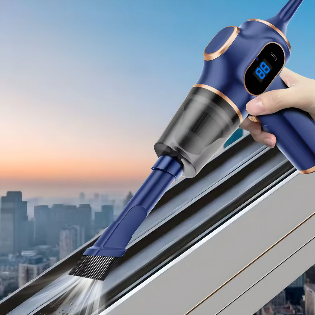 ABS Wireless Car & Home Vacuum Cleaner – Powerful Mini Vacuum