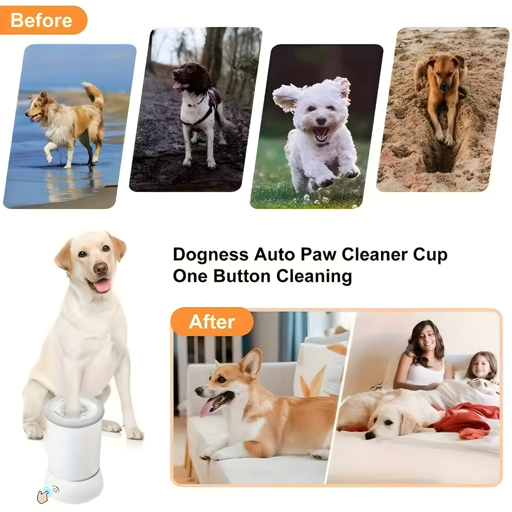 Electrical Pet Paw Washer – Automatic Portable Paw Cleaning Cup