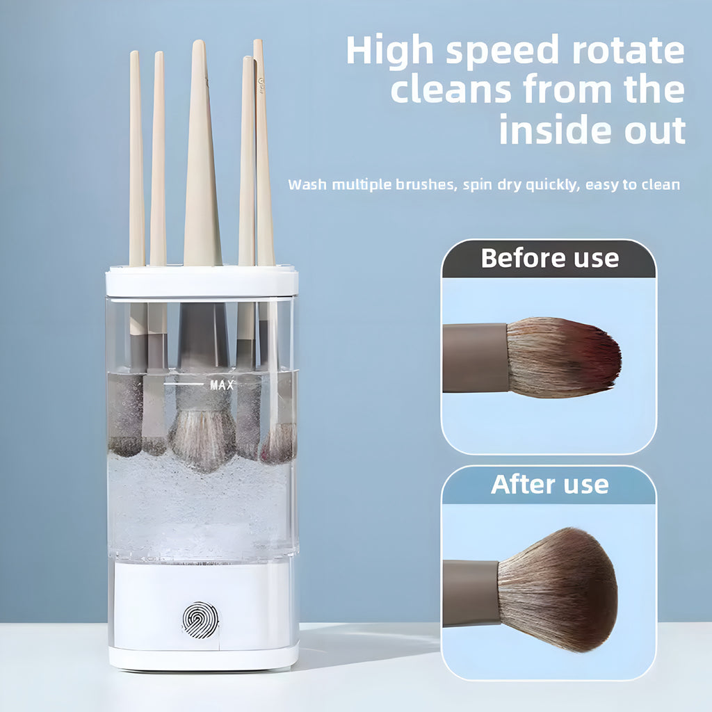 USB Electric Makeup Brush Cleaner – Automatic Deep Cleaning System