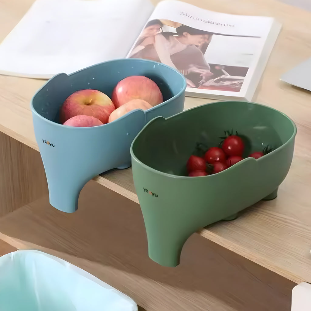 Elephant Drain Basket – Multi-Functional Kitchen Colander